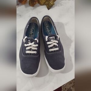 Keds Navy Canvas Sneakers